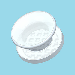 FREDDY™ CERAMIC LINGUAL BUTTON 10PK