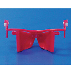 NOLA SMALL TONGUE GUARDS RED